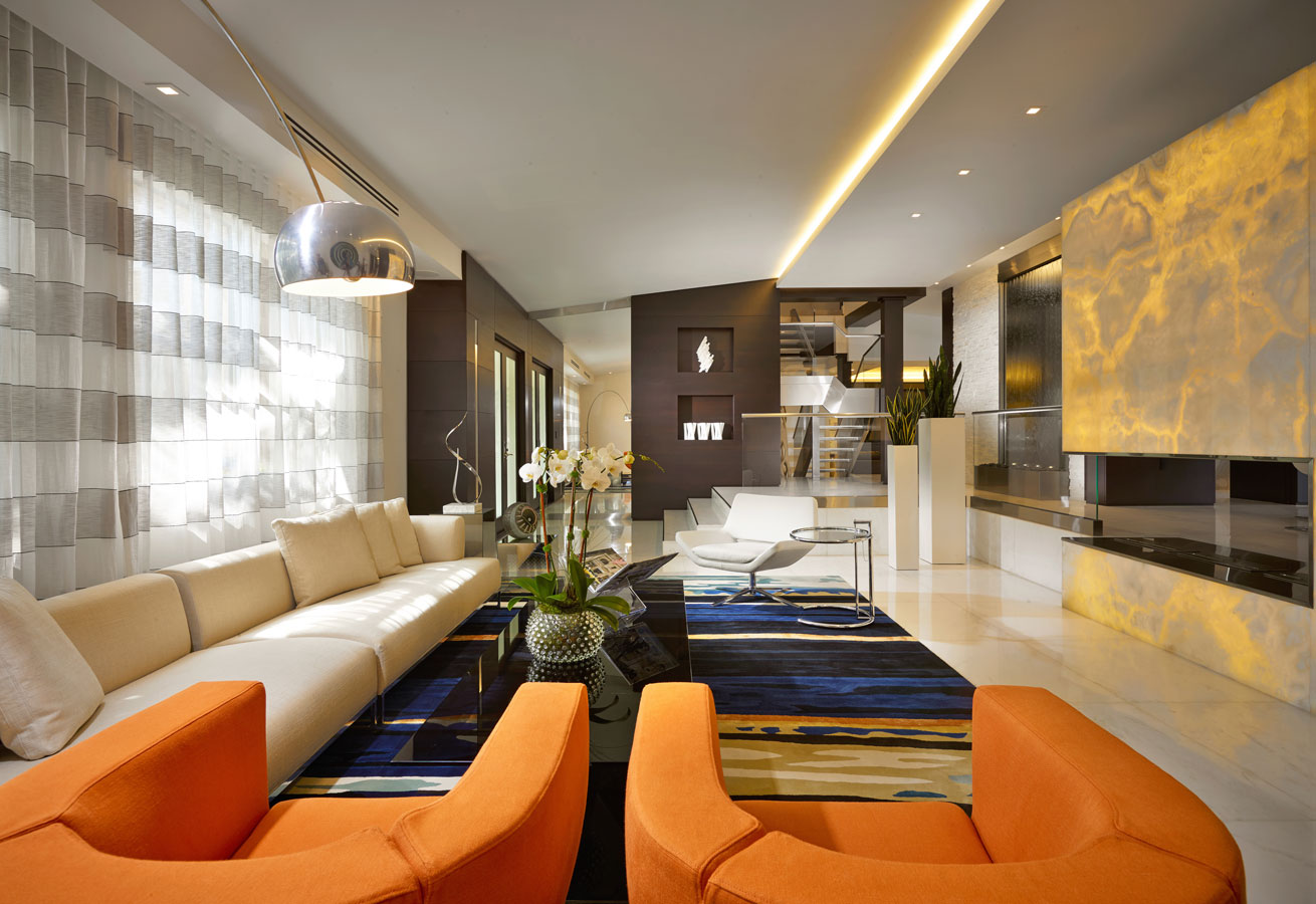 Coral Gables Residence — Living Room
